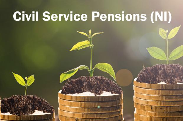 Civil Service Pensions NI. Image shows plants growing, illustrating pension growth