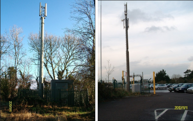 Beacon Type 2: Ground Level Pole & Column Masts