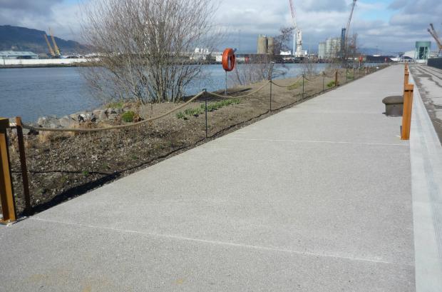 New Titanic Quarter Riverside Walkway