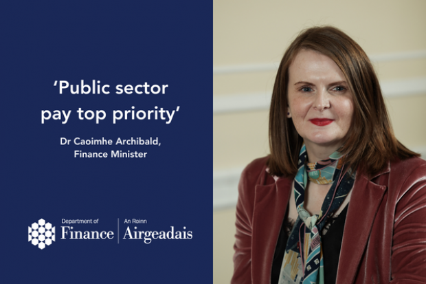 Finance Minister Caoimhe Archibald MLA