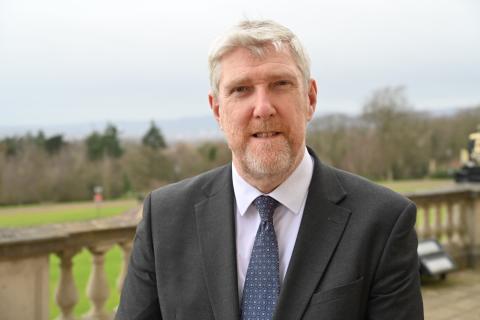Photograph of Minister O'Dowd